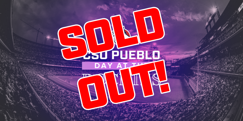 CSU Pueblo Day at the Rockies